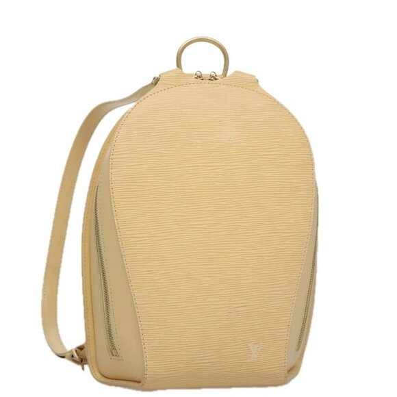 LOUIS VUITTON Epi Mabillon Backpack Vanilla M5223A LV Auth 109929 - Picture 1 of 16